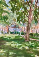 Wendelien Schönfeld - Gouache, 07 -- Oostenburg, gouache 2025, 24x18 cm></a></td> <td width=