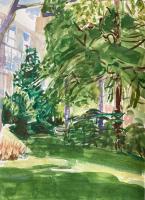 Wendelien Schönfeld - Gouache, 10 -- Wittenburg, gouache 2025, 24x18 cm></a></td> <td width=