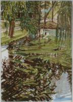 Wendelien Schönfeld - Gouache, Vijver2015102004></a></td> <td width=