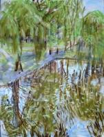 Wendelien Schönfeld - Gouache, Vijver2015102006></a></td> <td width=